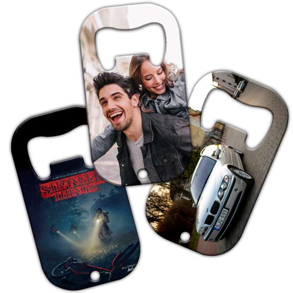 Egyedi sörnyitó - natúr fém