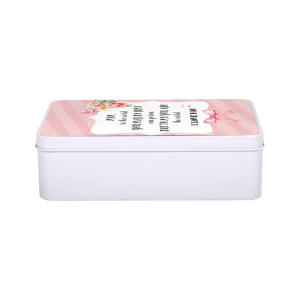 Fém tároló doboz - téglalap alakú