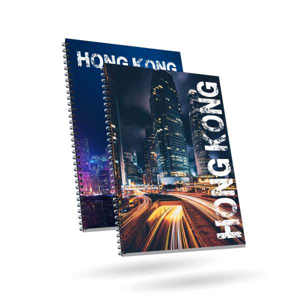 Tölts fel képet! - Egyedi fényképes spirál jegyzetfüzet A5