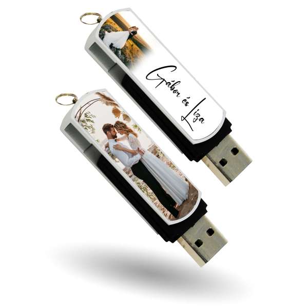 Eskövői USB pendrive fotóalbum - 8GB