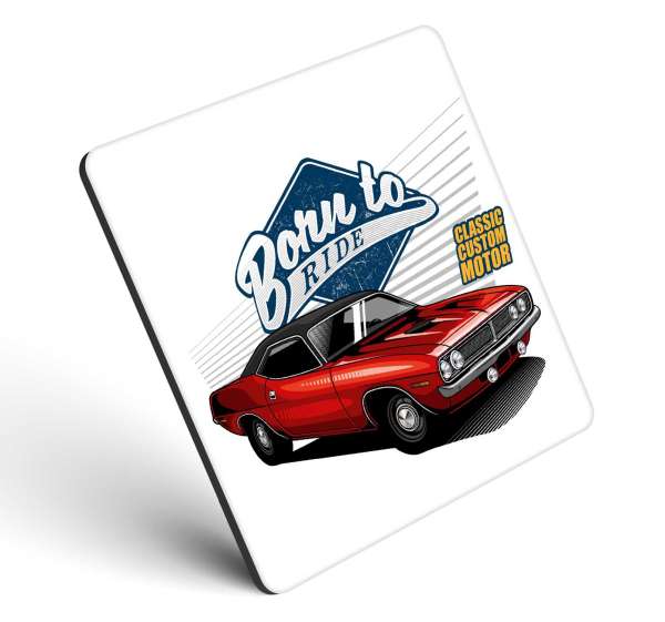 Oldcar Burn to ride - Poháralátét