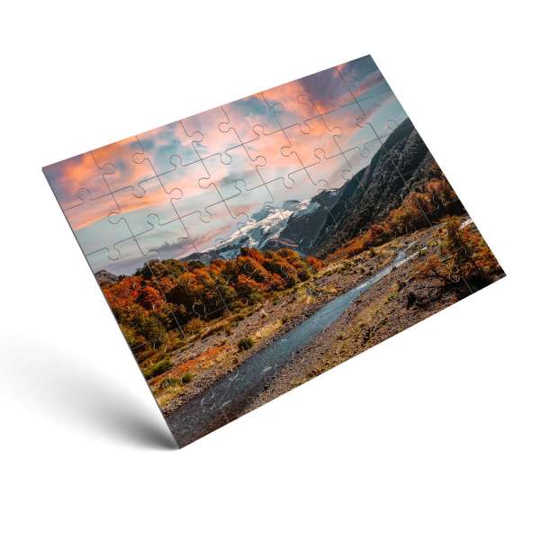 Őszi hegység puzzle