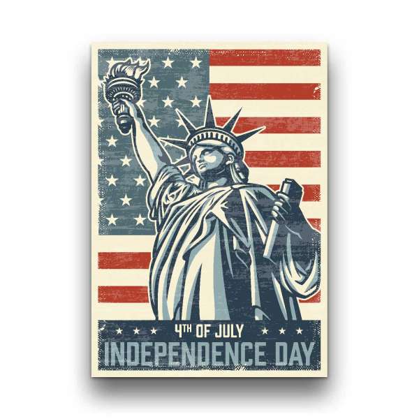 Retro Amerika fém poszter