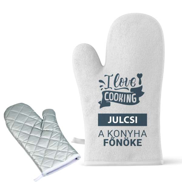 Tölts fel képet! - Egyedi fényképes sütőkesztyű